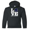 18500B Youth Heavy Blend Hooded Sweatshirt Thumbnail
