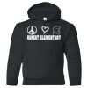 18500B Youth Heavy Blend Hooded Sweatshirt Thumbnail